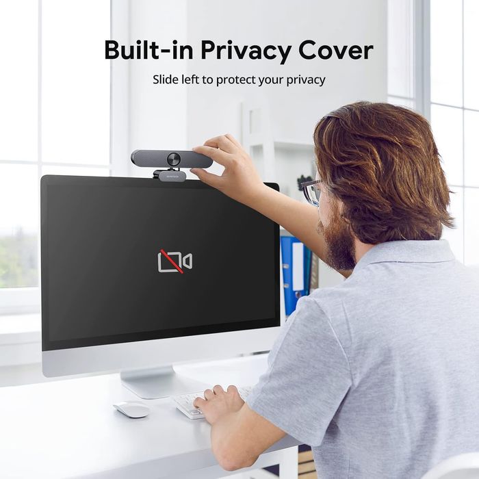 Нова 4K Ultra HD web cam (уеб камера) DEPSTECH DW50 Pro