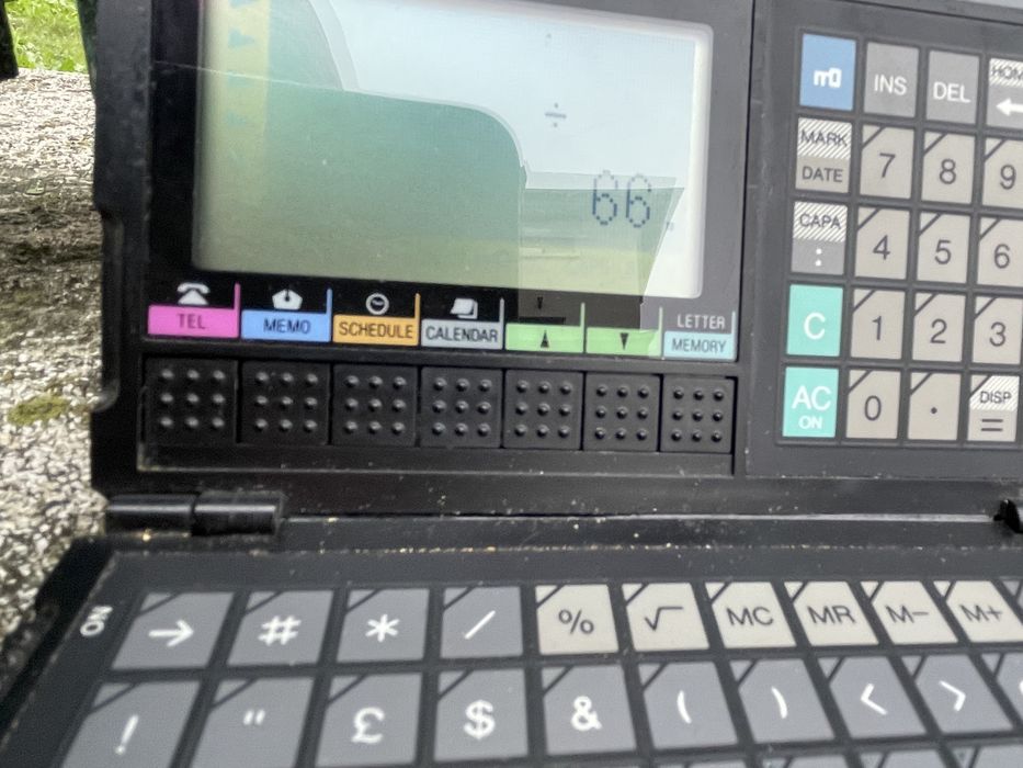 Casio agenda electronica