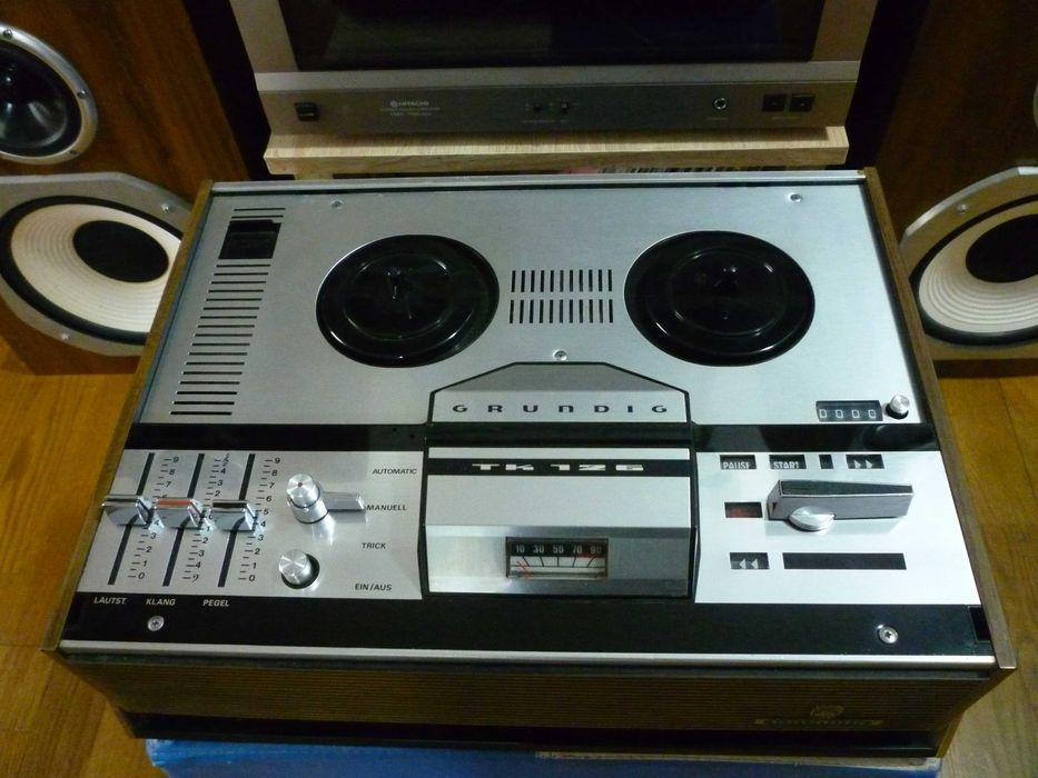 magnetofon  grundig tk 126