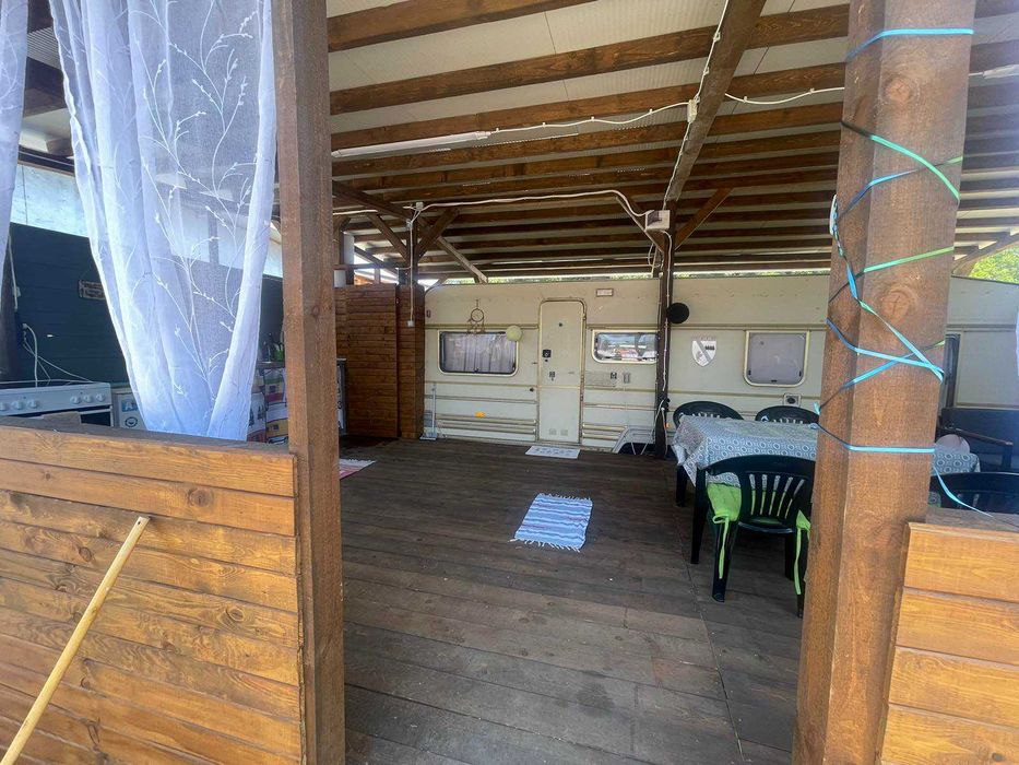 Мечтан морски дом на брега на морето/прекрасна каравана с навес-Китен/