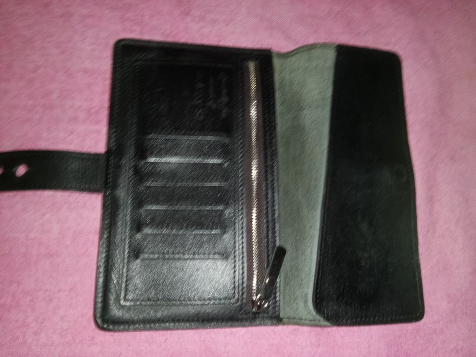 Портмоне кошелёк клатч натуральная кожа