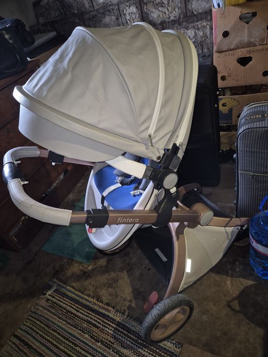 Fintera Deluxe 3в1 Бебешка количка Еко кожа