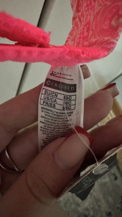 Бюстгалтер яркий