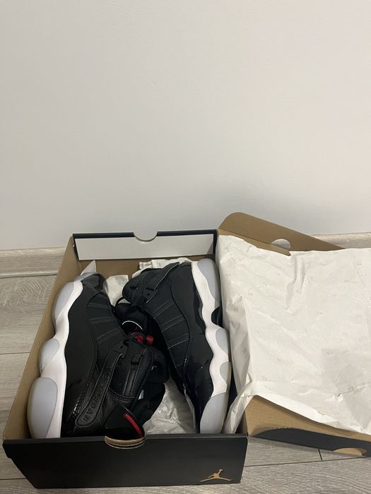 Jordan 6 Rings “Black/Gym Red/White”