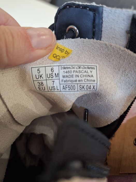 Боти/кубинки Dr Martens 38