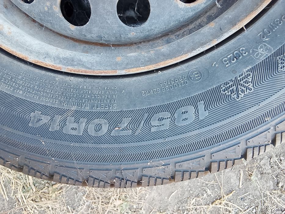 185/70/р14 2 шипы 2 все сезонка сатылады