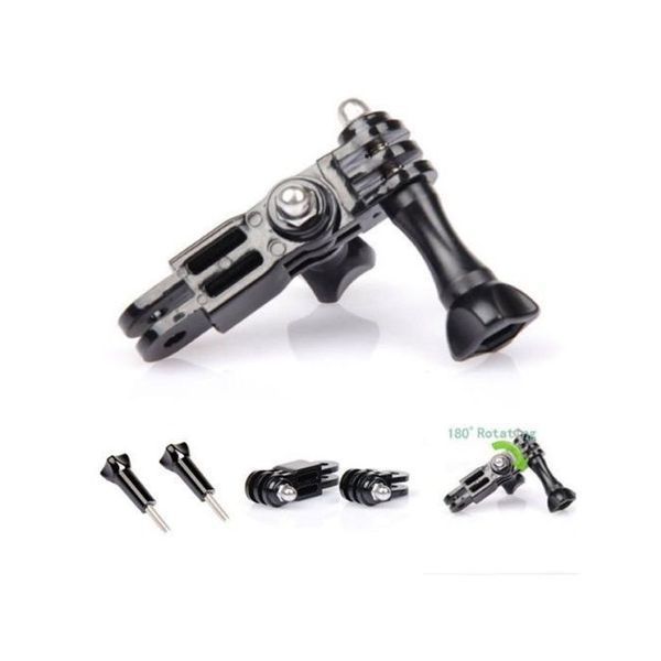 Стойка за монтаж на каска safety set за екшън камери GoPro Hero, SJCAM