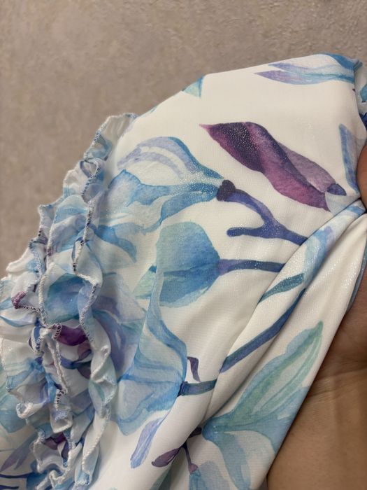 Шифон лазерден матадан  көйлек 19500тг