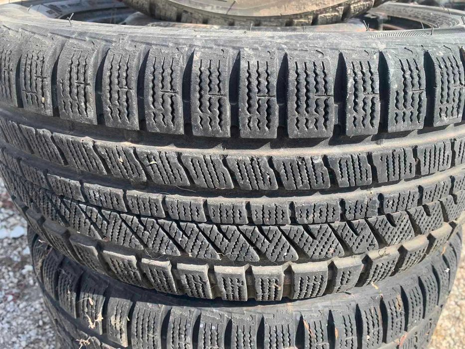 джанти със зимни гуми за сеат ибиза 6L 5X100 195/50/15 BRIDGESTONE 4бр
