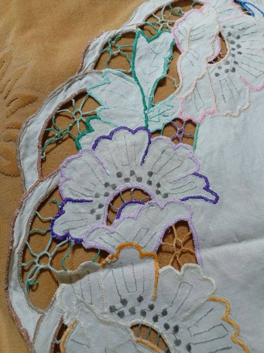 Скатерть антикварная