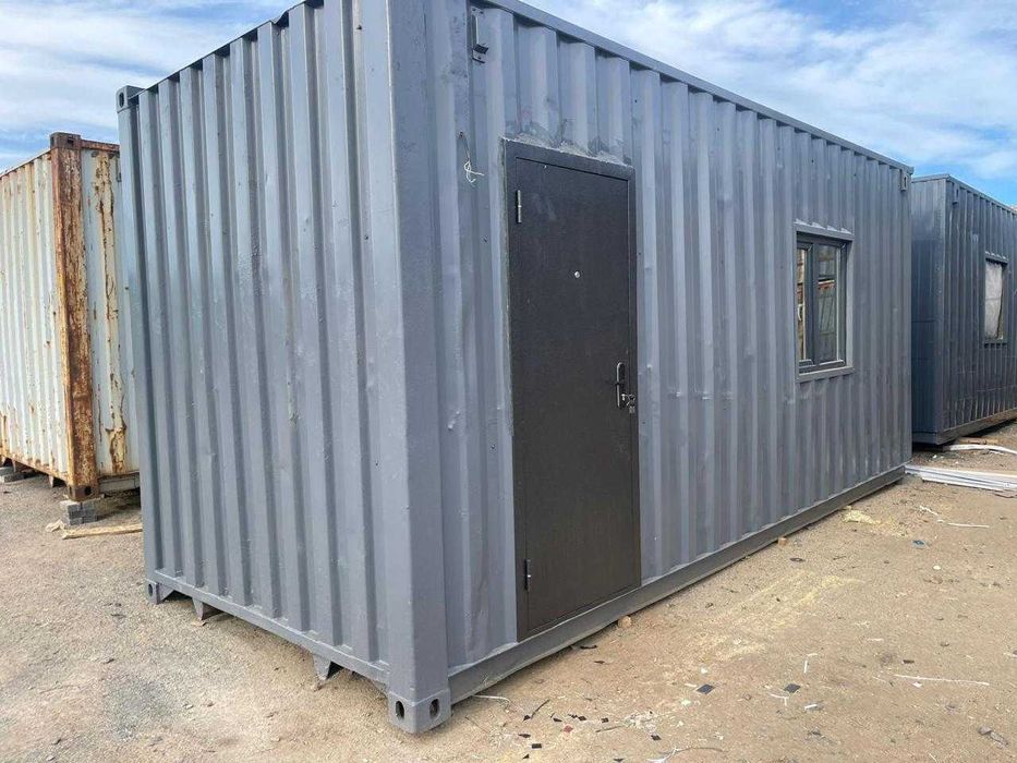 Утепленный контейнер под времянку