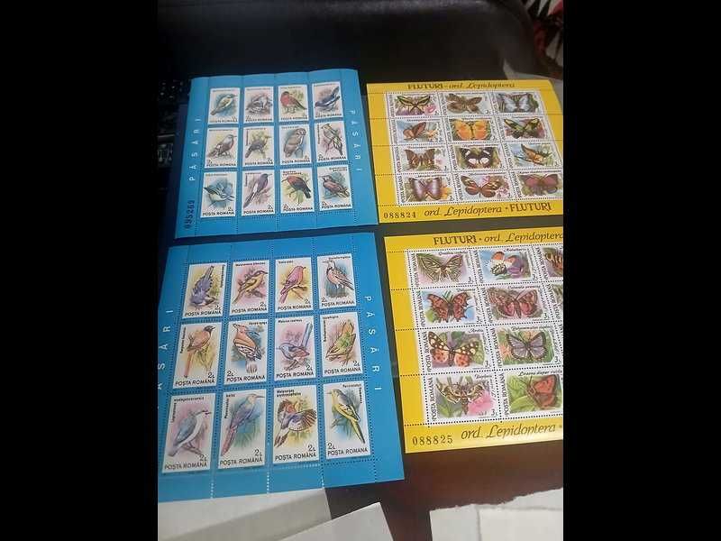 Lot timbre si colite romanesti 1957-1980
