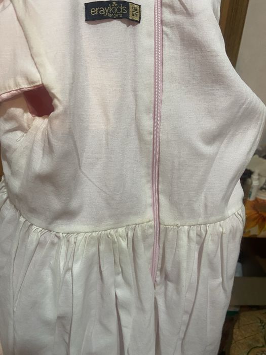 Платье для девочки лет 5-6 светло розовое