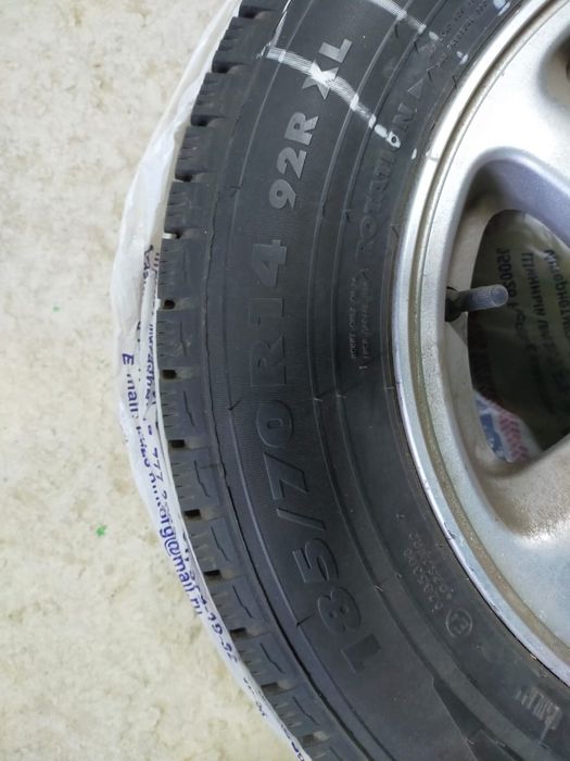 Резина без пробега с дисками