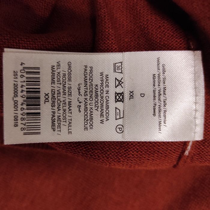 Pulover nou Montego cotton -XL