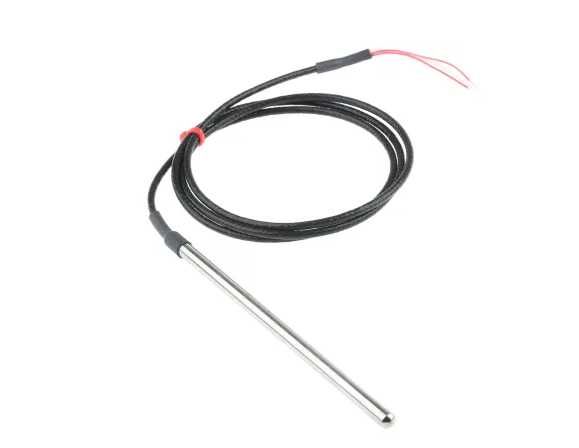 Температурен сензор "Autronica" PT 100 ома /0 градуса и  PT100 RTD Sensor 6 mm Dia, 150 mm Long, 4 Wire, Class B 250 °C Max