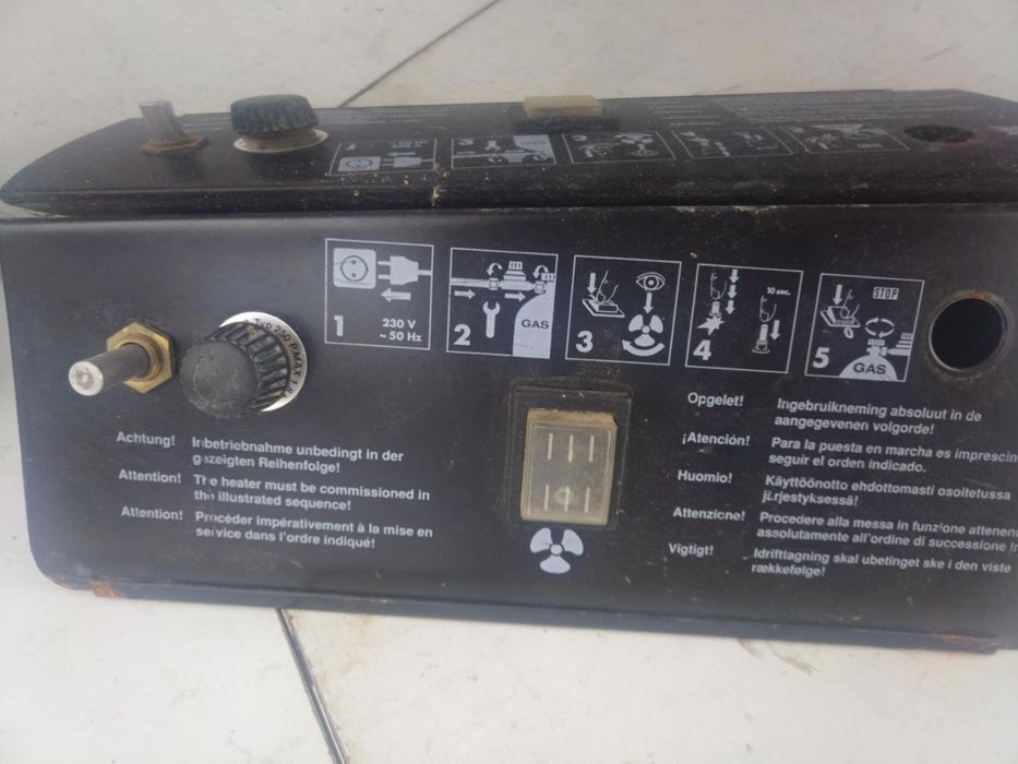 Газов калорифер за отопление EINHELL HGG170  мощност 17.5kW
Консумация