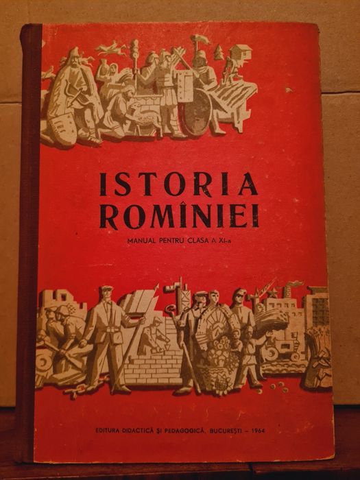 Manuale scolare  clasele V - XII,comunism, anii 50-80