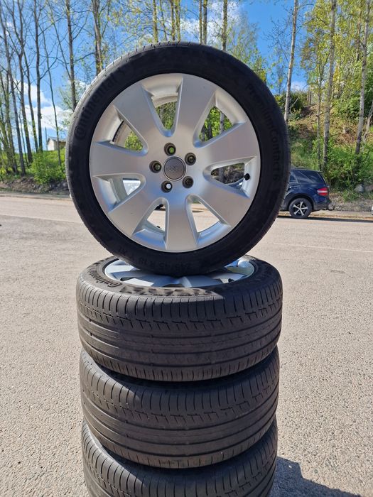 Jante Oem Audi, anvelope vara Continental 245/45/18"