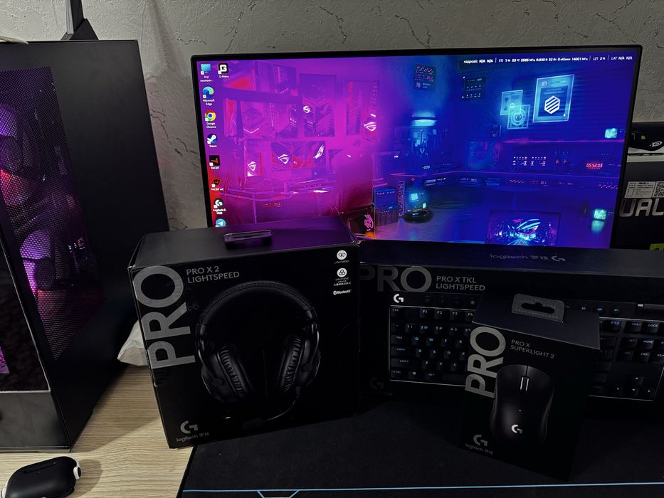 Мощный сетап полный набор 7800XD+RTX5070