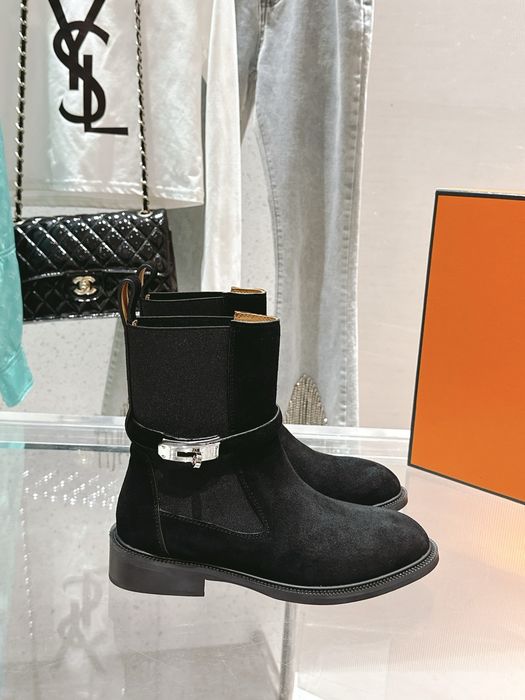 Cizme din piele Hermes
