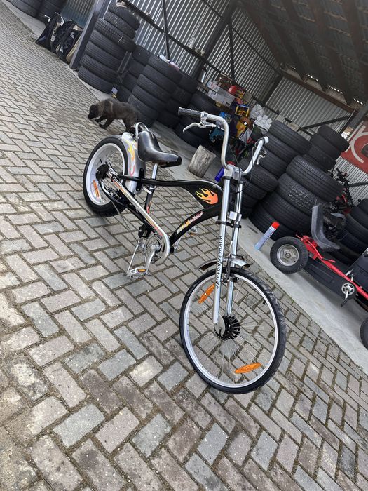 vand bicicleta chopper in stare pefecta