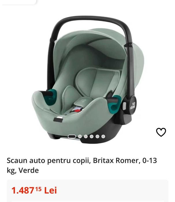 Vand scoica auto Britax Romer I size