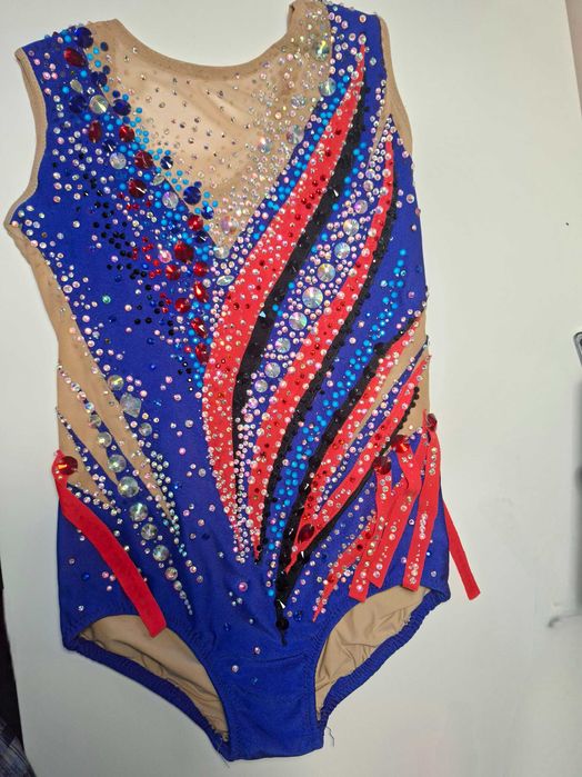 Трико за художествена гимнастика, размер 140 см