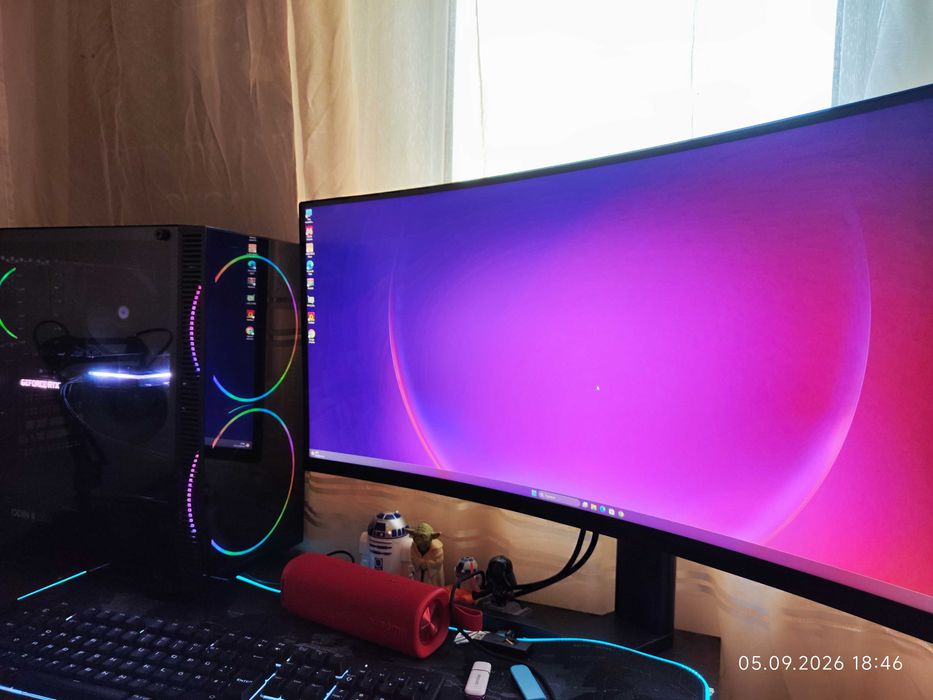Геймърски Intel Core Ultra 245K, RTX 3060Ti 8GB, RAM 16GB DDR5, SSD 512GB NVME