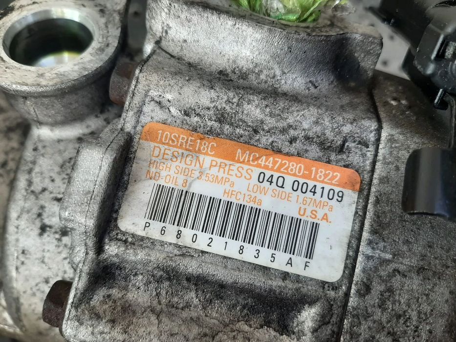 compresor clima ac 3.0 crd vm44d jeep grand cherokee 4 wk wk2 2012 mc447280-1822  10sre18c