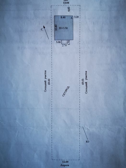 Дом 3 к в садовом коллективе Гортоп