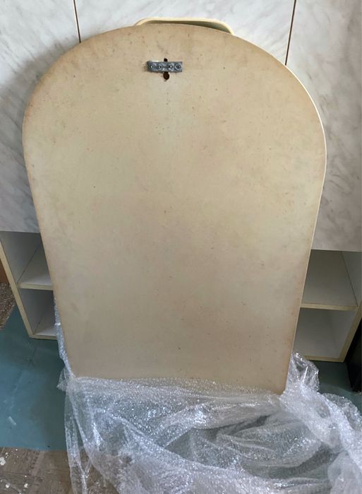 Oglinda mare cu design floral