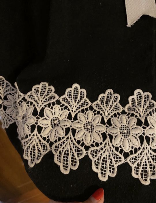Palton de iarnă cu broderii // 36