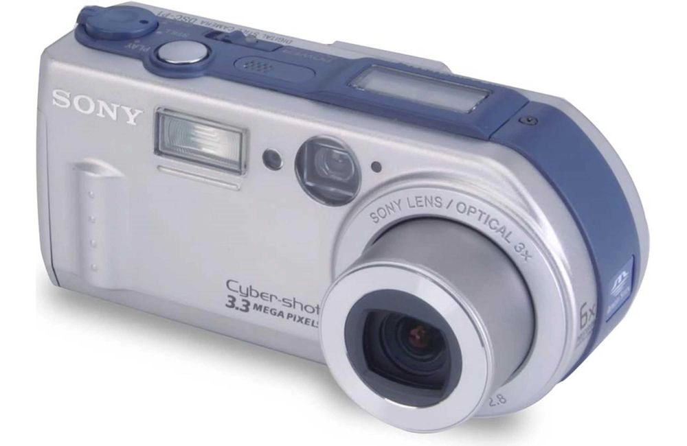 Фотоопарат Sony Cyber shot 3.3 mega pixels