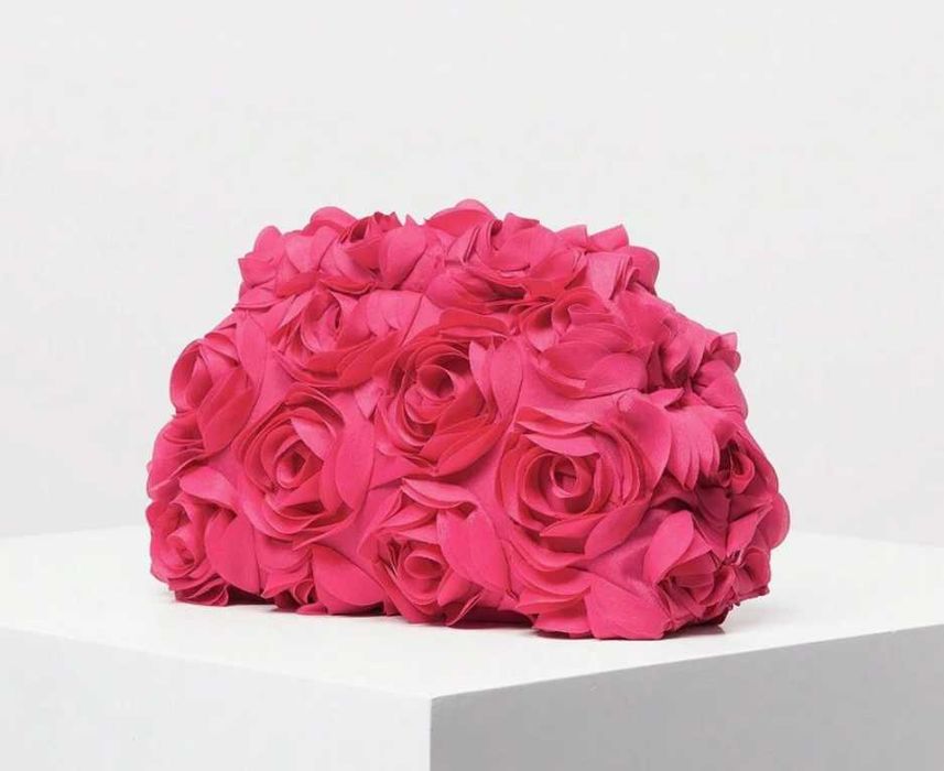 [Shein] Розова ефектна дамска чанта