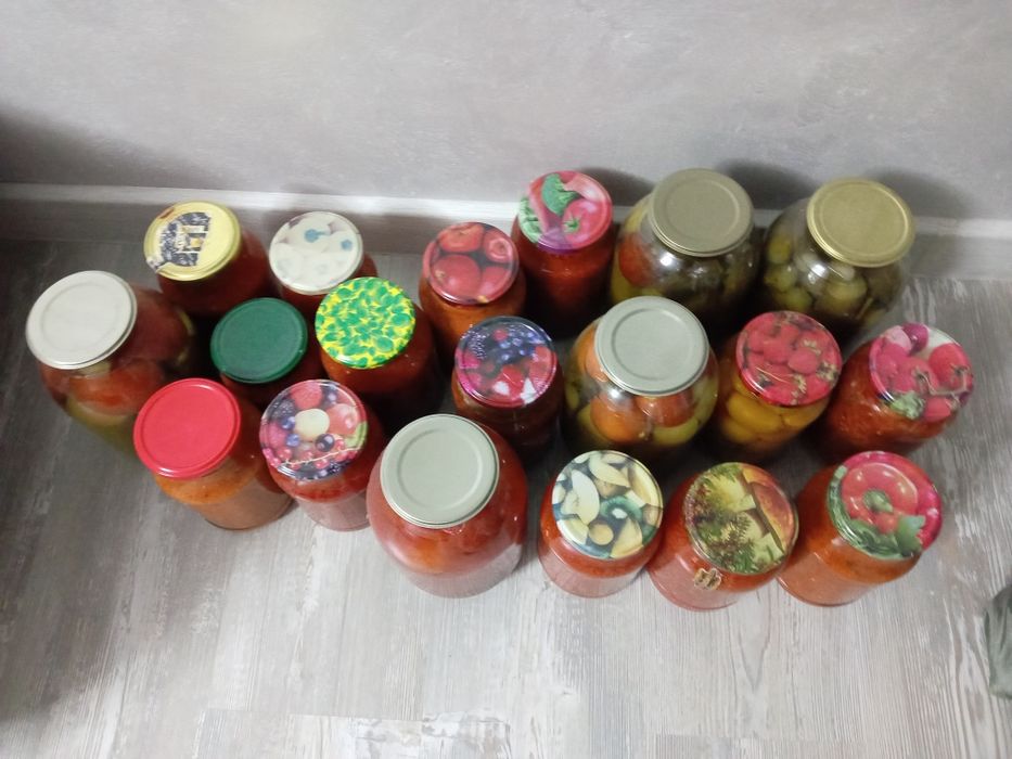 Домашние банки соленей