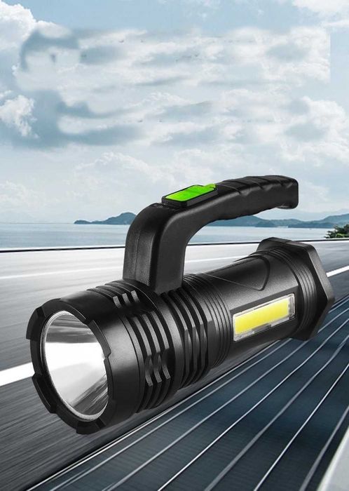 Авто LED фенер COB-3S, USB зареждане, Лек и компактен