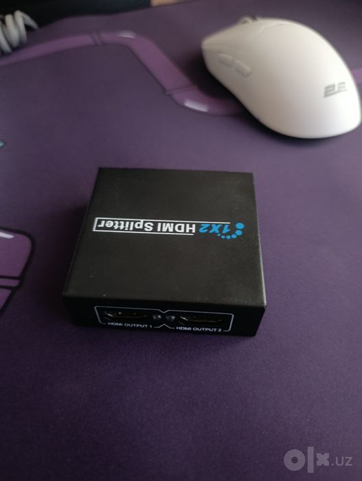 Кабель разветвитель HDMI (сплиттер) на 2 порта, 1 вход 2 выхода