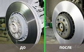Услуга  шлифовка тормозной (опорных)  дисков