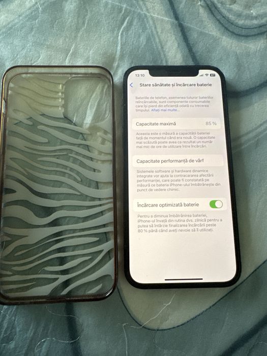 Iphone 12 negru impecabil