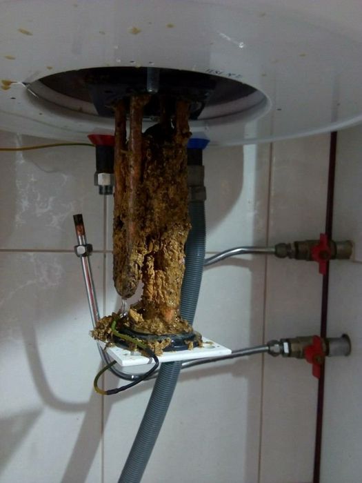 Чистка аристонов аккуратно и очень быстро замена ТЭНов