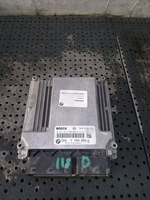 Ecu calculator motor 2.0 d bmw seria 3 e90 e91 0281012880 dde7799854 031104007