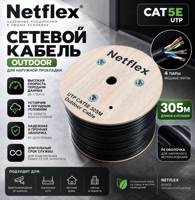 сетевой кабель Netflex