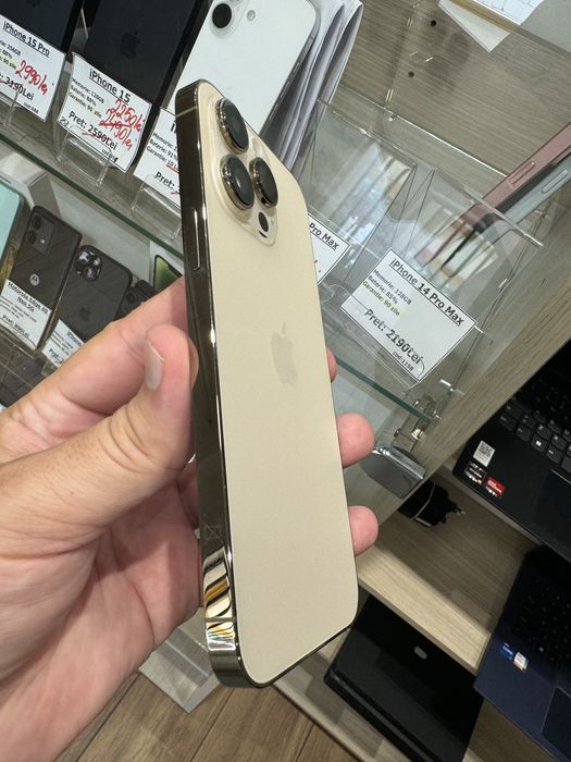 Iphone 14 Pro Max gold 128gb baterie 85%