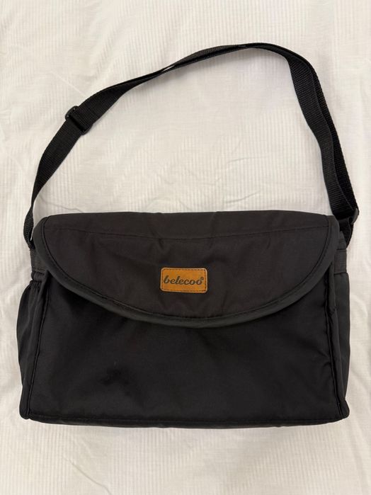 Geantă de scutece neagră belecoo