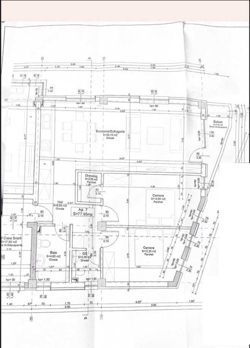 Apartament 82,5 mp mobilat | Proprietar | Strada Somesului, Floresti
