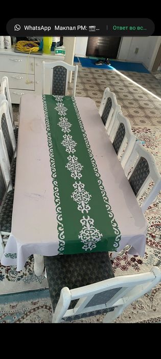 Стол + 8 стульев