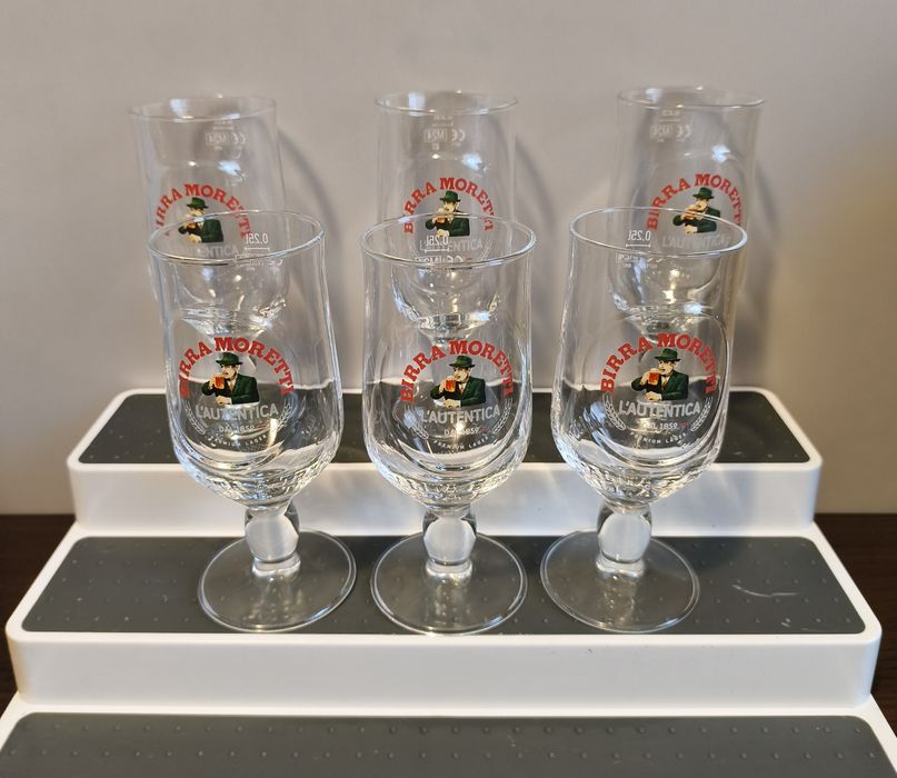 BIRRA MORETTI - Нови Чаши за Бира