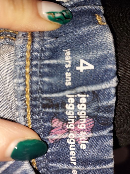 Детски дънки за момиче Gap