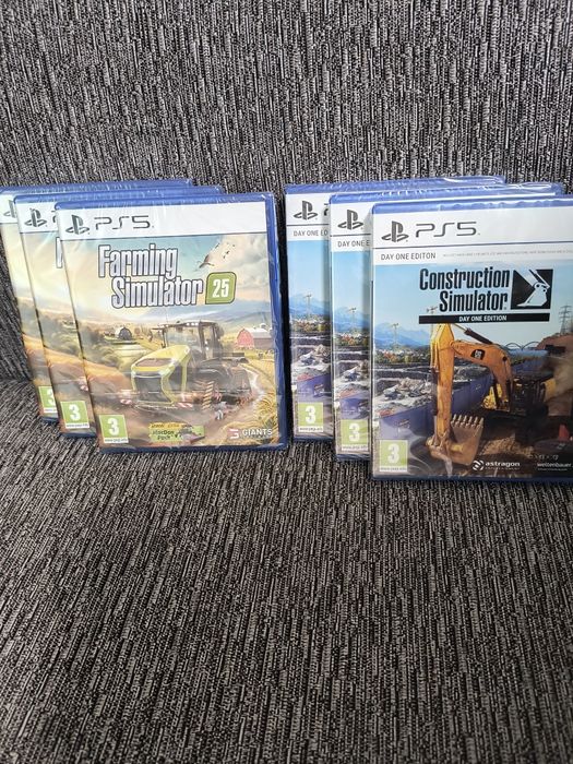 Farming Simulator 25, Construction Simulator PS5